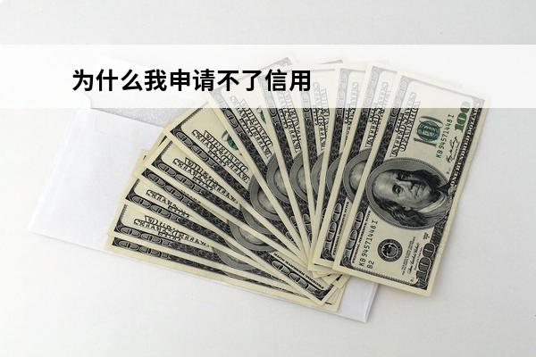 为什么我申请不了信用卡
 为什么没法申请信用卡