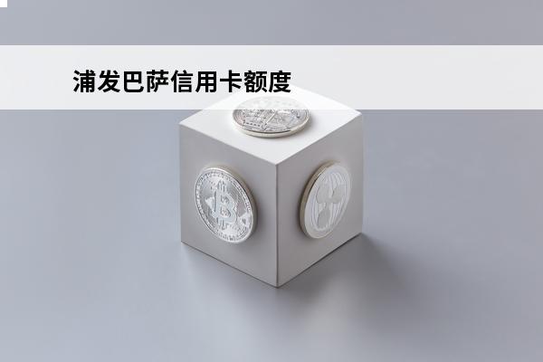 浦发巴萨信用卡额度
 浦发银行巴萨信用卡