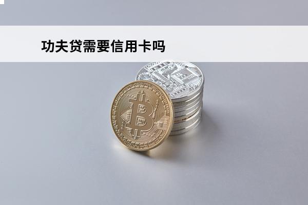 功夫贷需要信用卡吗
(功夫贷需要信用卡吗怎么还)