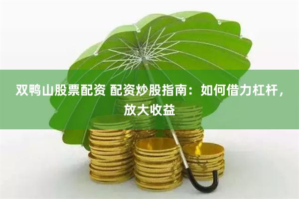 双鸭山股票配资 配资炒股指南：如何借力杠杆，放大收益