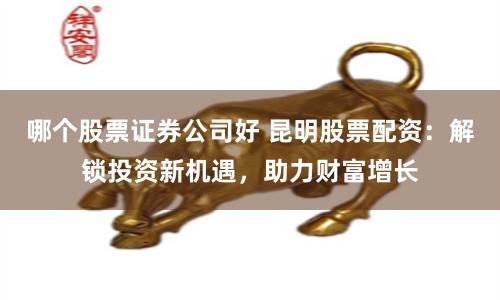 哪个股票证券公司好 昆明股票配资：解锁投资新机遇，助力财富增长