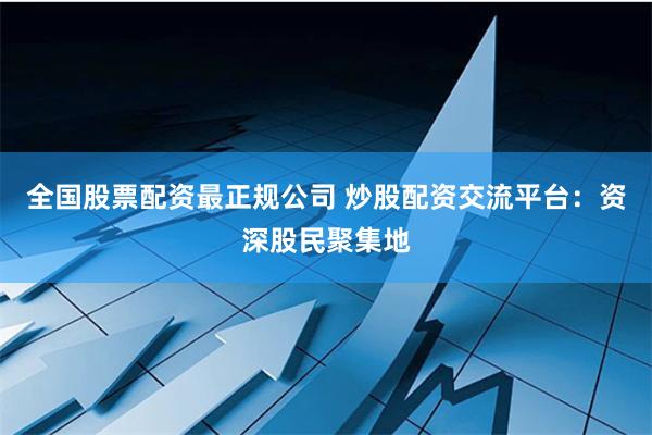 全国股票配资最正规公司 炒股配资交流平台:资深股民聚集地